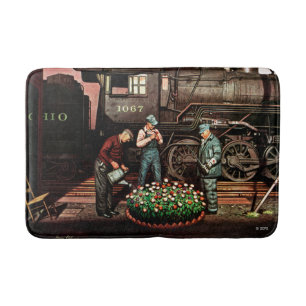 Tapis De Bain Jardin d'agrément de yard de train par Stevan