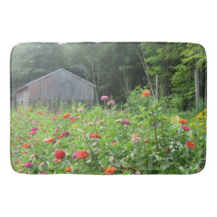 Tapis De Bain Jardin de campagne et grange