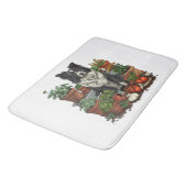 Tapis De Bain Jardin de Collie à la frontière (Angle)