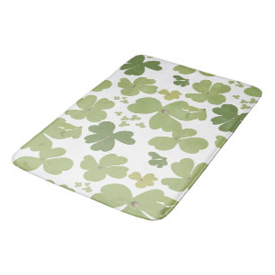 Tapis De Bain Jardin de la Saint-Patrick de la feuille de verdur