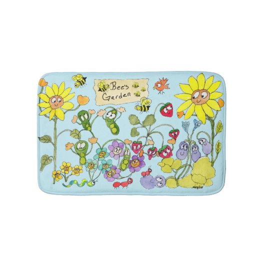 Tapis De Bain Jardin de l'abeille (Devant)