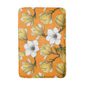 Tapis De Bain Jardin de Magnolia en jaune (Devant (Vertical))