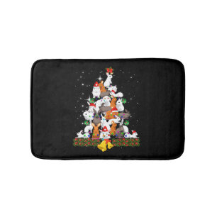 Tapis De Bain Jardin de Noël T ChemiseJardin de Noël Arbre de la