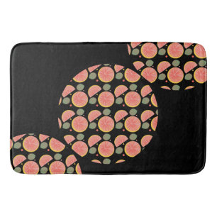 Tapis De Bain Jardin de pamplemoussier Verdure Fruit Citron Oran