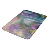 Tapis De Bain Jardin D'Imaginaire Avec Fleurs Et Cascade Calme (Angle)