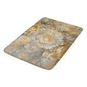 Tapis De Bain Jardin d'Ivoire Doré (Angle)