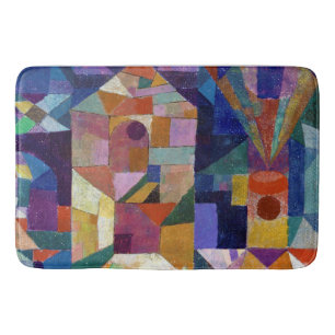 Tapis De Bain Jardin du château, Paul Klee