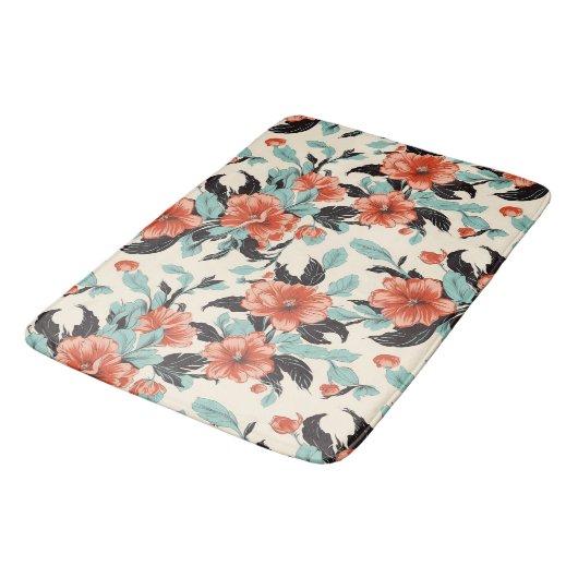 Tapis De Bain Jardin du corail (Angle)