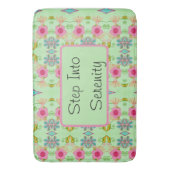 Tapis De Bain Jardin Éclectique Enchantant : Entrez Dans La Séré (devant Vertical)