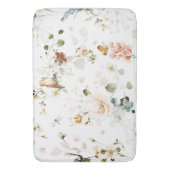 Tapis De Bain Jardin Fleur sauvage d'aquarelle moderne (devant Vertical)