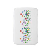 Tapis De Bain Jardin fleuri (Devant (Vertical))