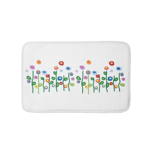 Tapis De Bain Jardin fleuri (Devant)