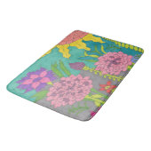 Tapis De Bain Jardin fleuri du printemps (Angle)