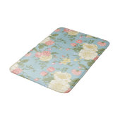 Tapis De Bain Jardin Peony motif floral (Angle)