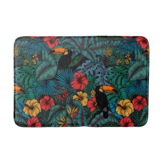 Tapis De Bain Jardin toucan (Devant)