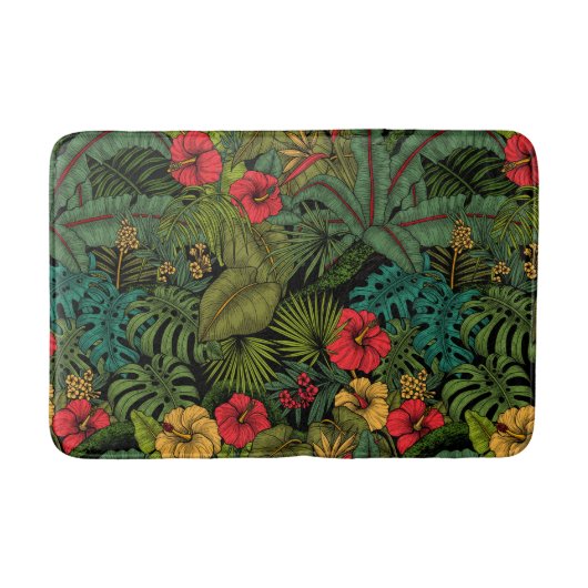 Tapis De Bain Jardin tropical (Devant)