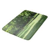 Tapis De Bain Jardin vert Arbres Bain Mat (Angle)