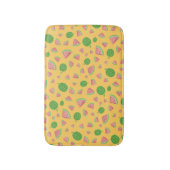 Tapis de bain jaune à motif de pastèque mignon (Devant (Vertical))