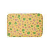 Tapis de bain jaune à motif de pastèque mignon (Devant)