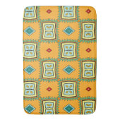Tapis De Bain Jaune Aztèque (devant Vertical)