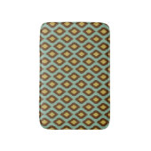 Tapis De Bain Jaune bleu kikat moderne (Devant (Vertical))