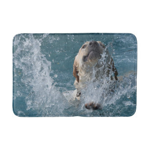 Tapis De Bain Jaune Labrador Retriever