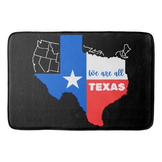 Tapis De Bain Je Me Trouve Avec Le Texas (Devant)