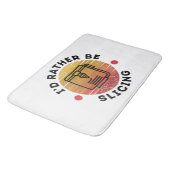 Tapis De Bain Je préfère trancher (Angle)
