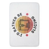 Tapis De Bain Je préfère trancher (devant Vertical)