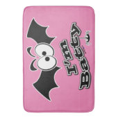 Tapis De Bain Je suis Batty Crazy Eyes (devant Vertical)