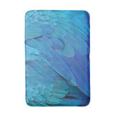 Tapis De Bain Je suis bleu - Plumes Macaw (Devant (Vertical))