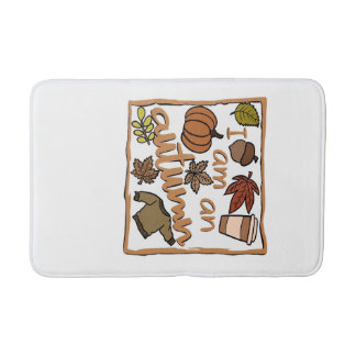 Tapis De Bain Je suis un T-Shirt Classique d'Automne