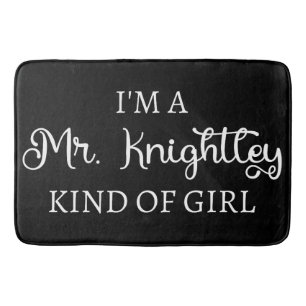 Tapis De Bain Je suis une fille de M. Knightley