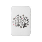 Tapis De Bain Je suis une maman du chien (Devant (Vertical))