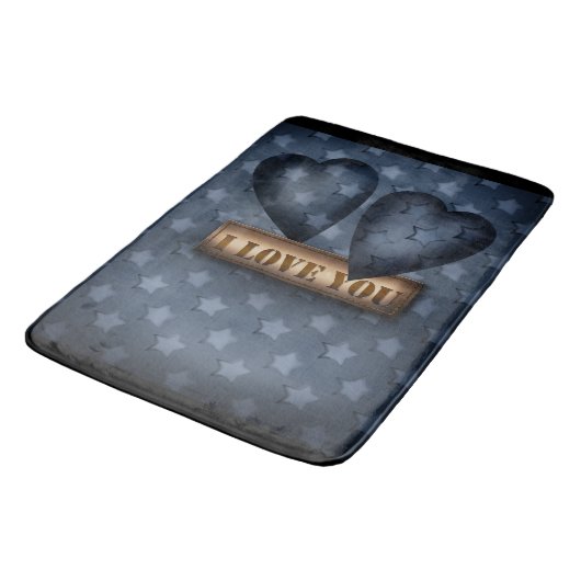 Tapis De Bain Je t'aime (Angle)