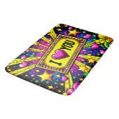 Tapis De Bain Je T'Aime (Angle)