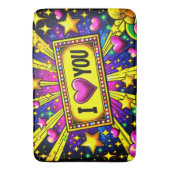 Tapis De Bain Je T'Aime (devant Vertical)