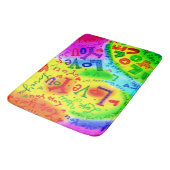 Tapis De Bain JE T'AIME Peindre (Angle)