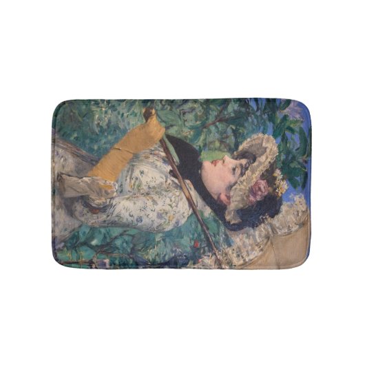Tapis De Bain Jeanne (Printemps) Par Édouard Manet (Devant)