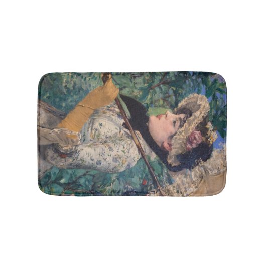 Tapis De Bain Jeanne (Printemps) Par Édouard Manet (Devant)