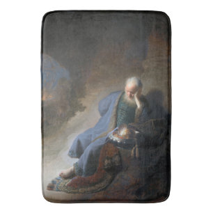 Tapis De Bain Jeremiah Lamenting sur la chute de Jérusalem, Remb