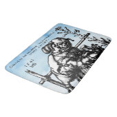 Tapis De Bain Jester Death et le jeune homme (Angle)