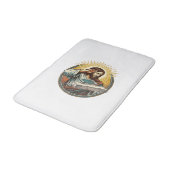 Tapis De Bain Jésus a laissé tomber son téléphone face contre le (Angle)