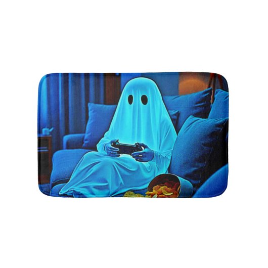 Tapis De Bain Jeu Ghost Soirée Cosy En Design (Devant)