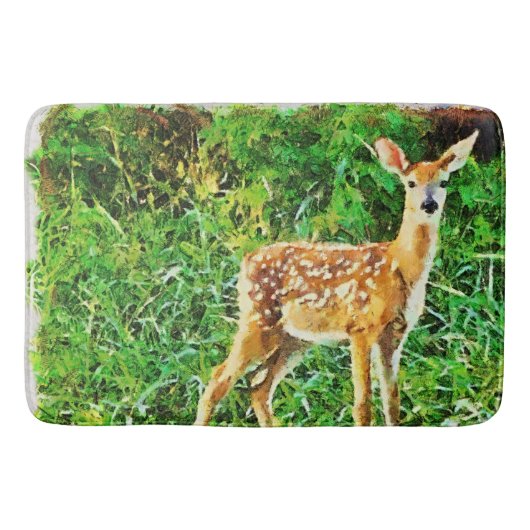 Tapis De Bain Jeune coeur (Devant)