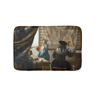 Tapis De Bain Johannes Vermeer - L'Allégorie de la Peinture