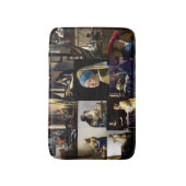 Tapis De Bain Johannes Vermeer - Patchwork de chefs-d'oeuvre (Devant (Vertical))