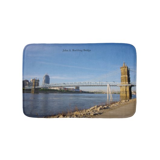 Tapis De Bain John A. Pont rougeoyant (Devant)
