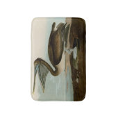 Tapis De Bain John James Audubon Peinture Pélicane Brown (Devant (Vertical))
