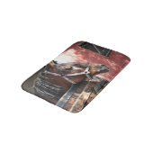 Tapis De Bain Joli Cheval de Baie dans un soleil stable (Angle)